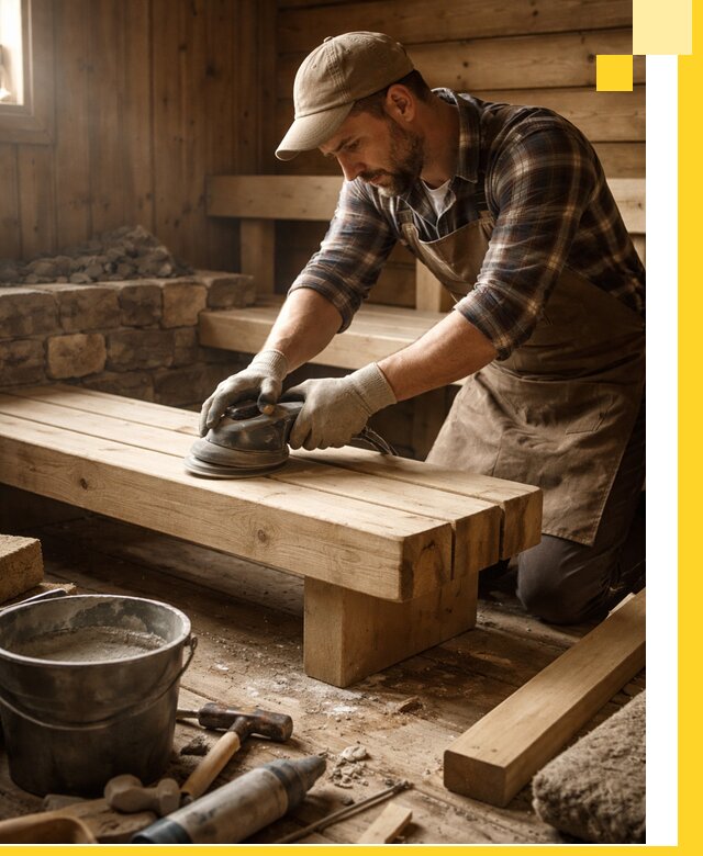 Ремонт бань под ключ в Кызыле с гарантией качества и сроков