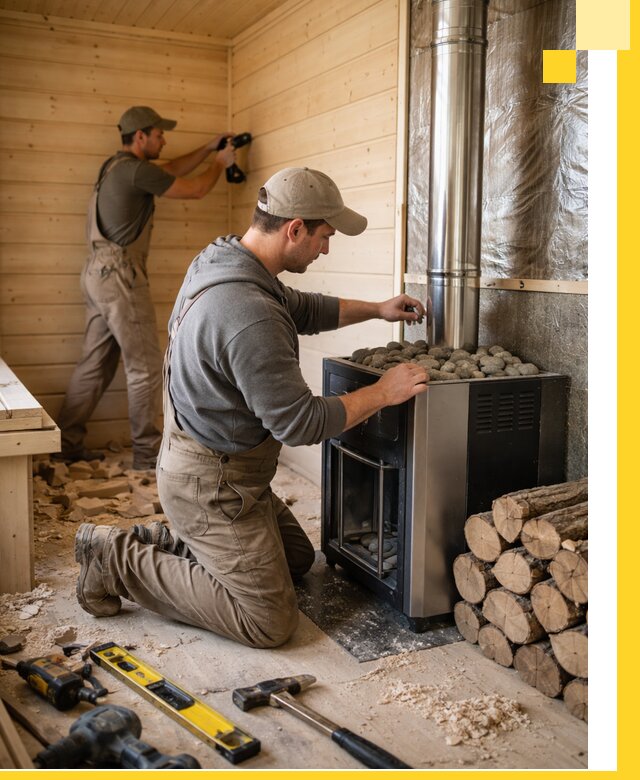 Строительство деревянных бань под ключ в Кызыле проекты и монтаж