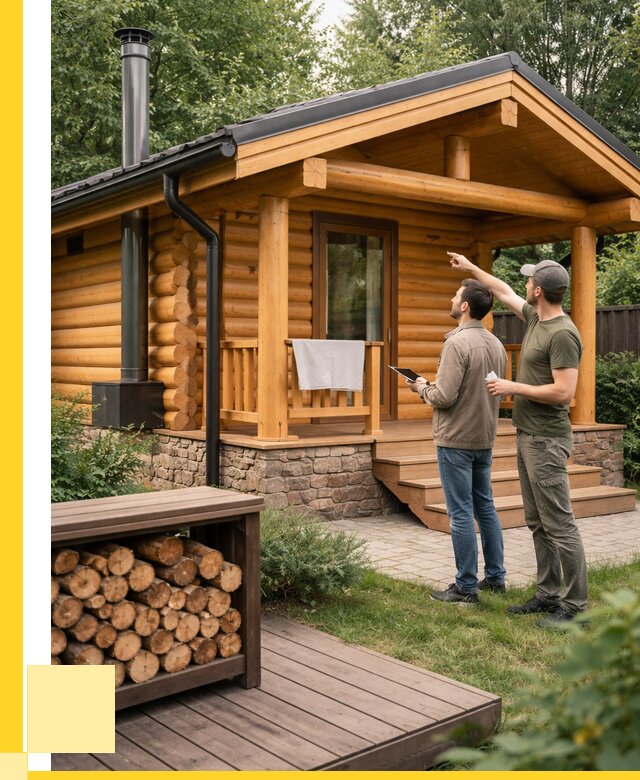 Бани для дачи под ключ в Кызыле от 259275 р. | ЭриданКзл