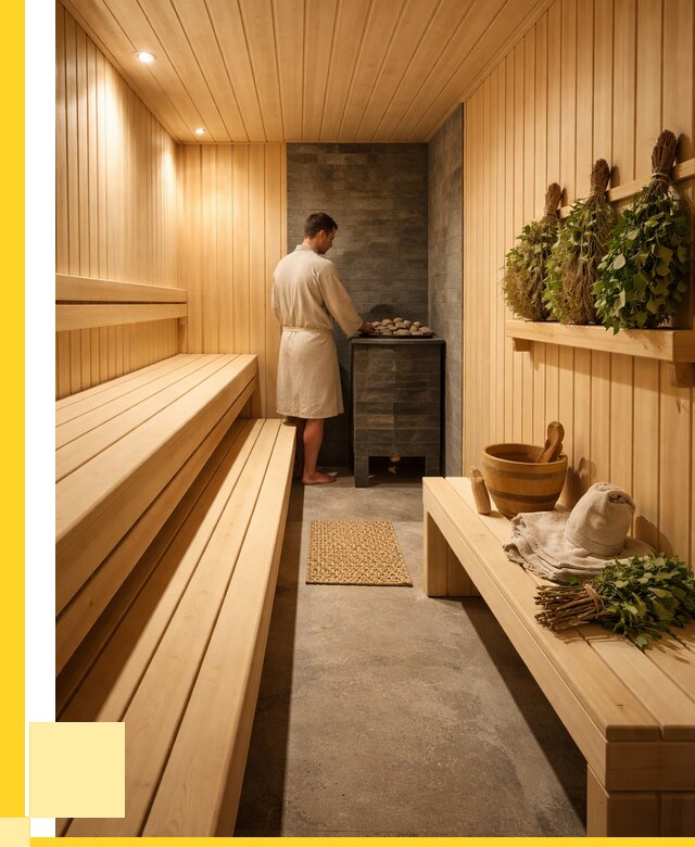 Отделка парной под ключ в Кызыле от 362985 р. | ЭриданКзл