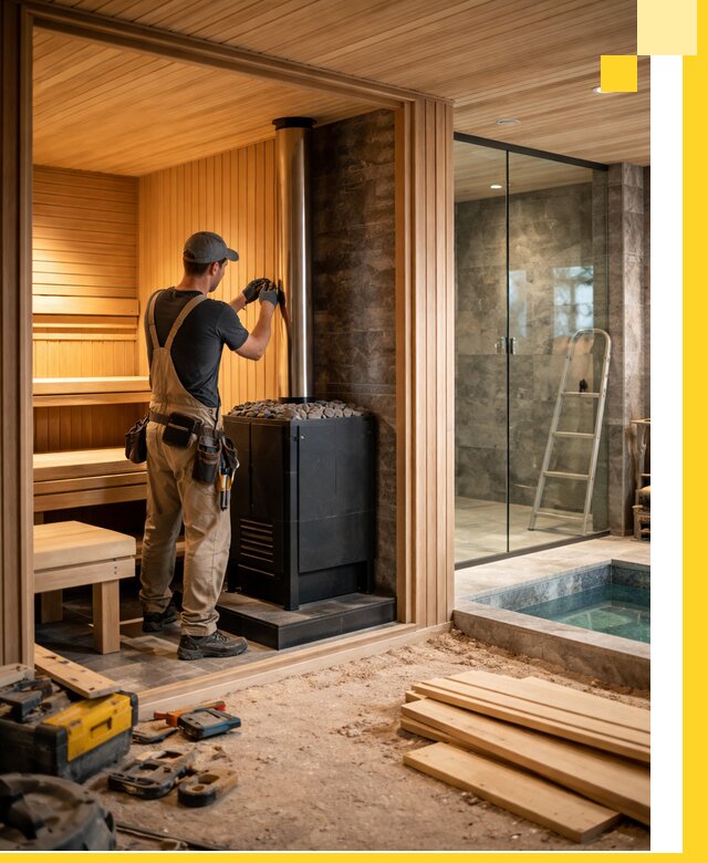 Полное строительство банных комплексов под ключ в Кызыле