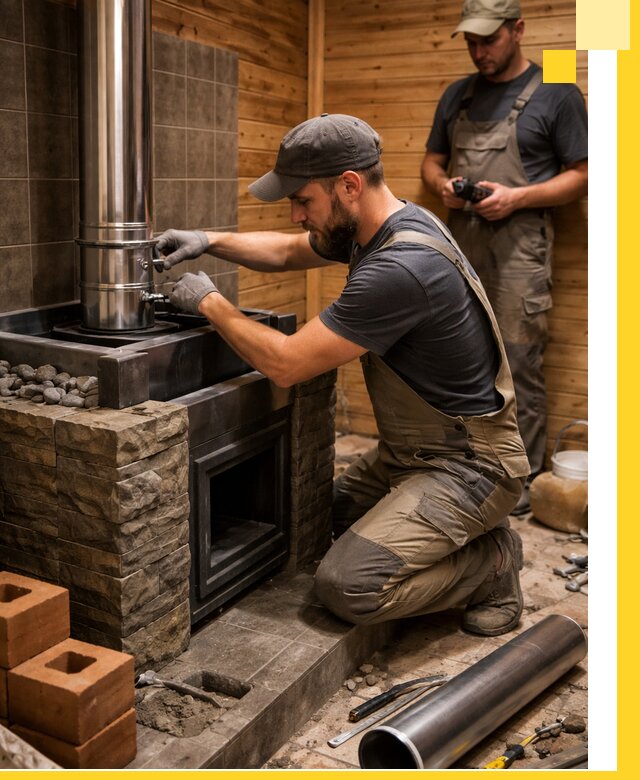 Изготовление и установка банных печей под ключ в Кызыле