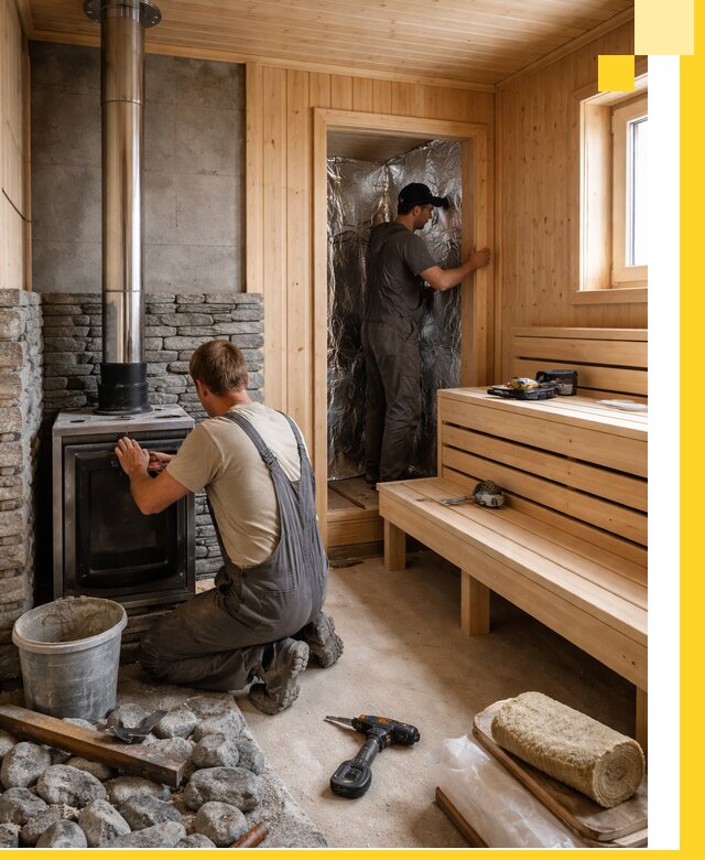 Строительство и изготовление бань под ключ в Кызыле