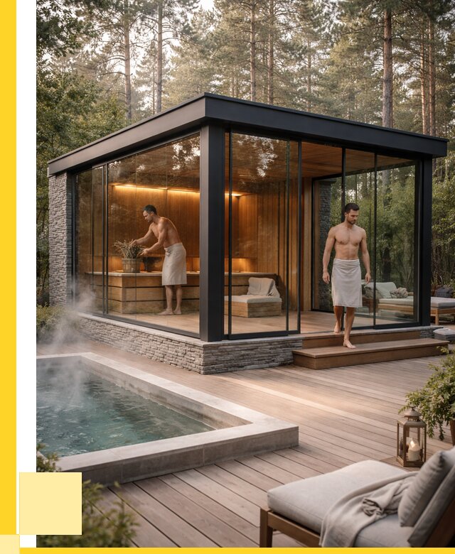 Стеклянные бани и двери в Кызыле от 466695 р. | ЭриданКзл