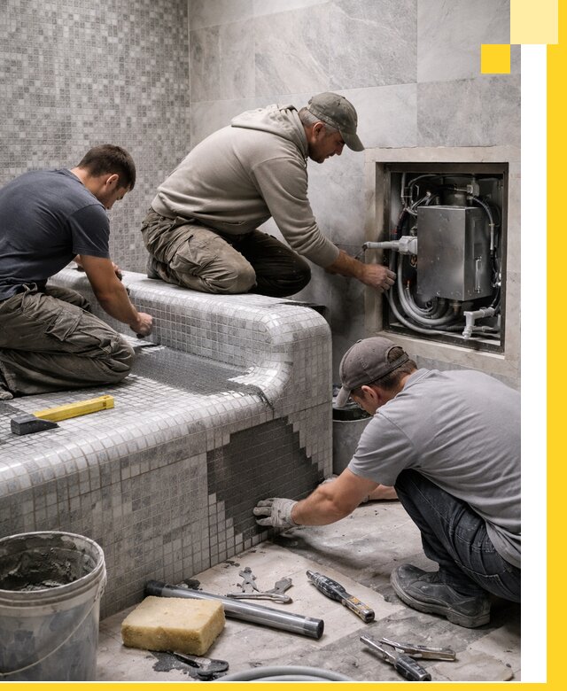 Проекты хамамов под ключ в Кызыле и дизайн и строительство