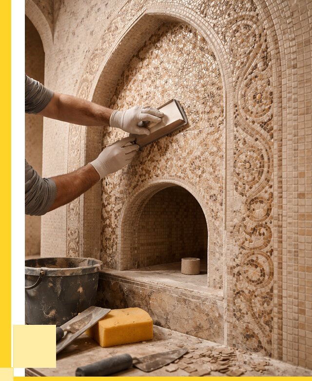 Мозаика для хамама в Кызыле под ключ от 5186 р. | ЭриданКзл