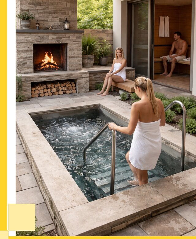 Холодные купели под ключ в Кызыле от 46670 р. | ЭриданКзл